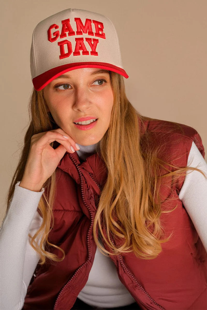 Puff Embroidered Trucker Hat