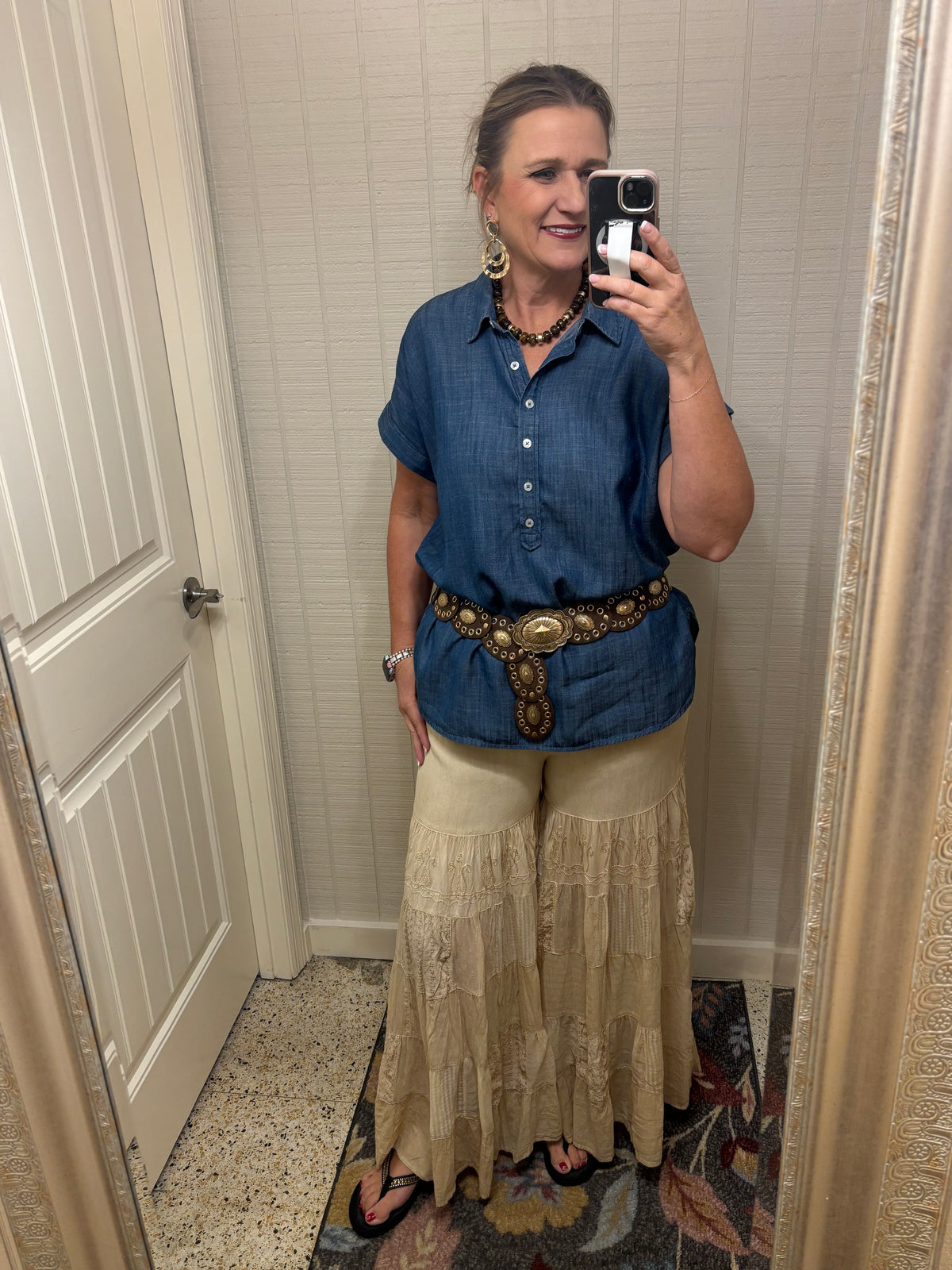 Boho Palazzo Pant