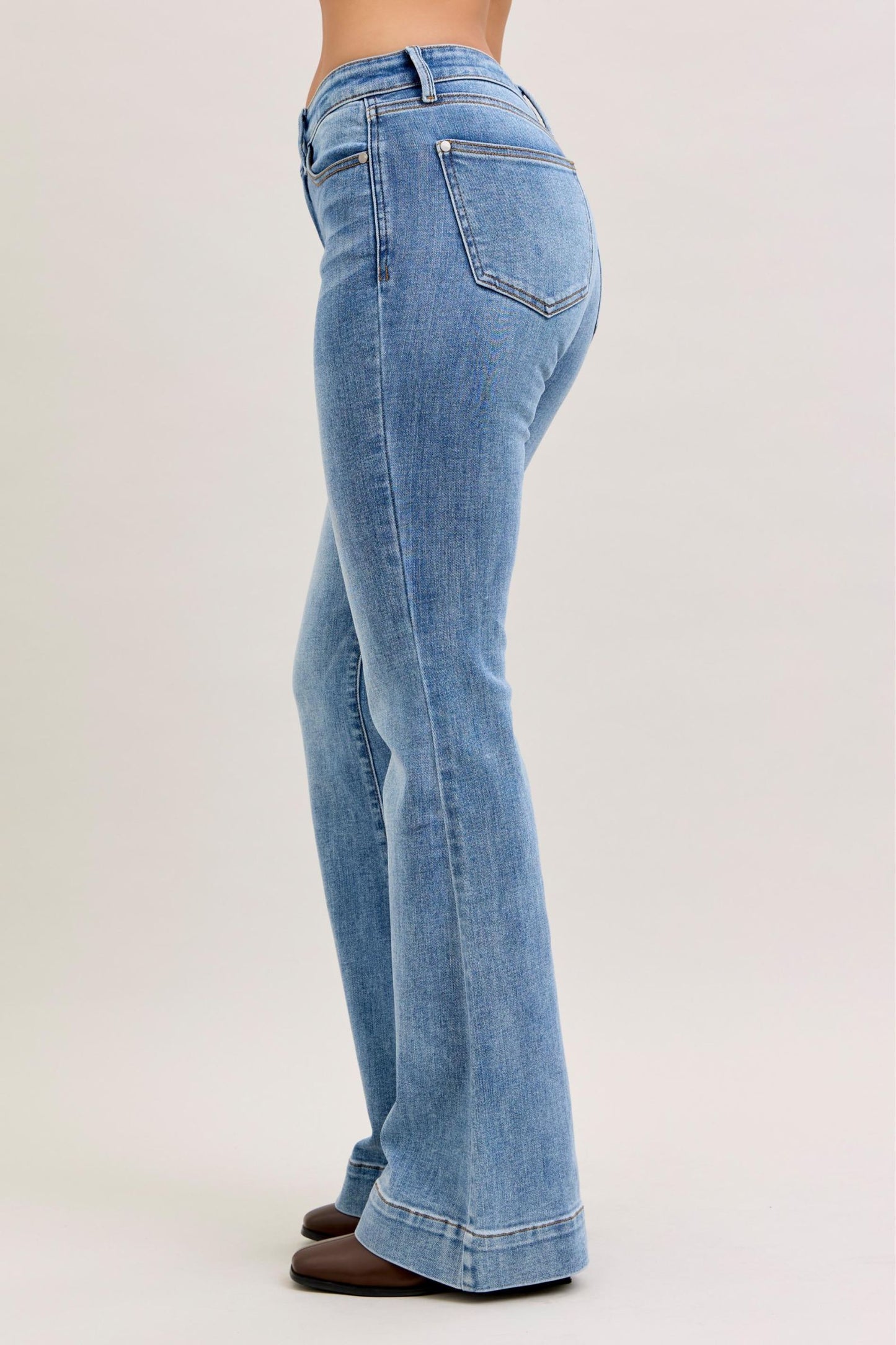 Judy Blue Mid Rise Flare
