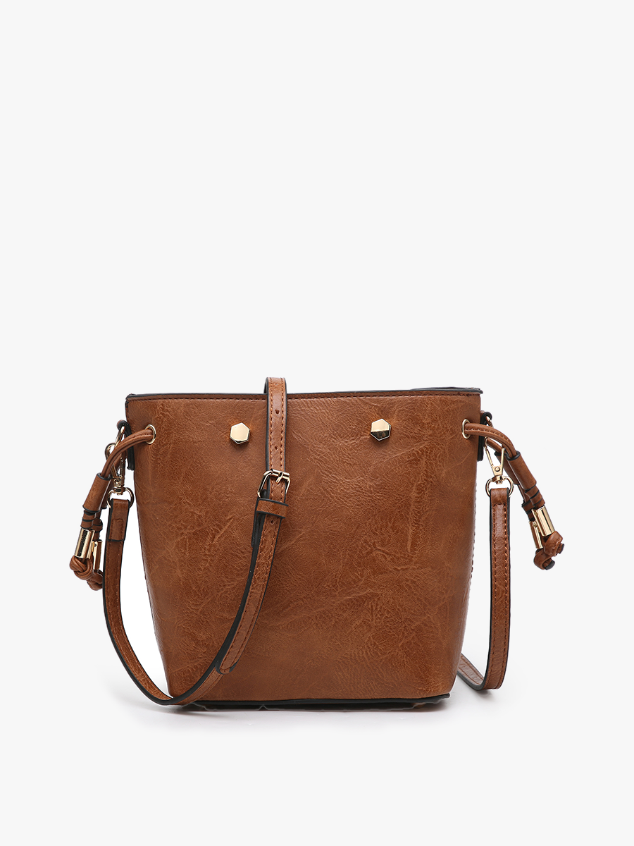 Rain Straw Woven Mini Bucket Bag