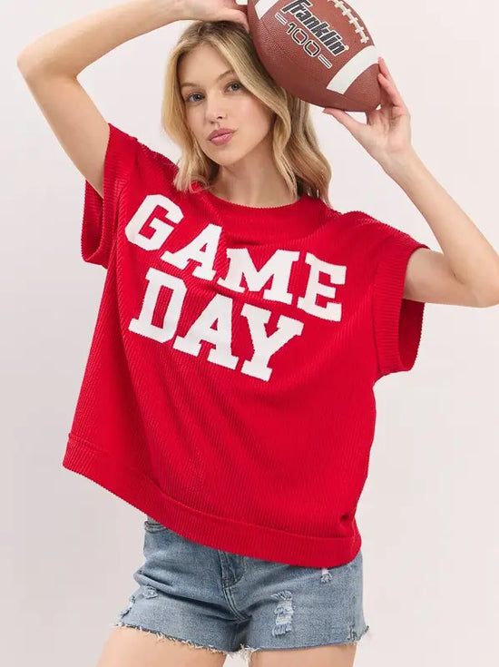 Gameday Ribbed Top