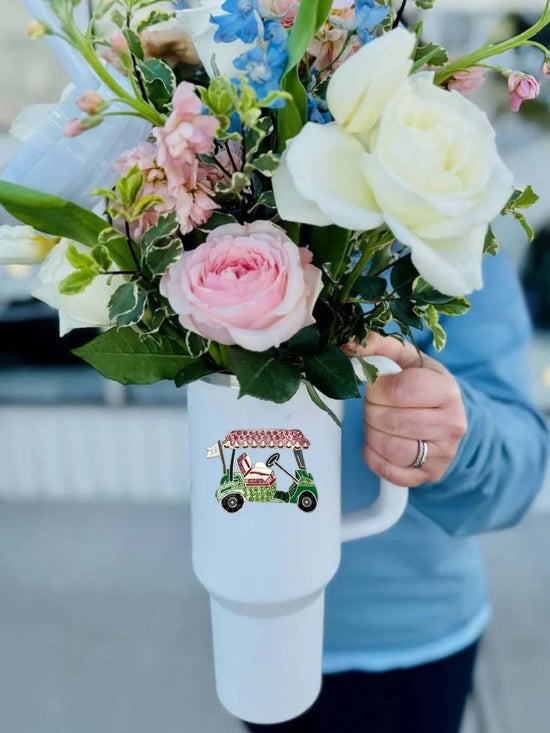 Golf Cart 40oz Tumbler