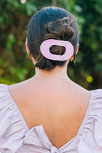 Load image into Gallery viewer, Round Flat Hair Clip | Large | Springtime Sparkle
