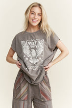 Load image into Gallery viewer, Mineral Washed Graphic Tee
