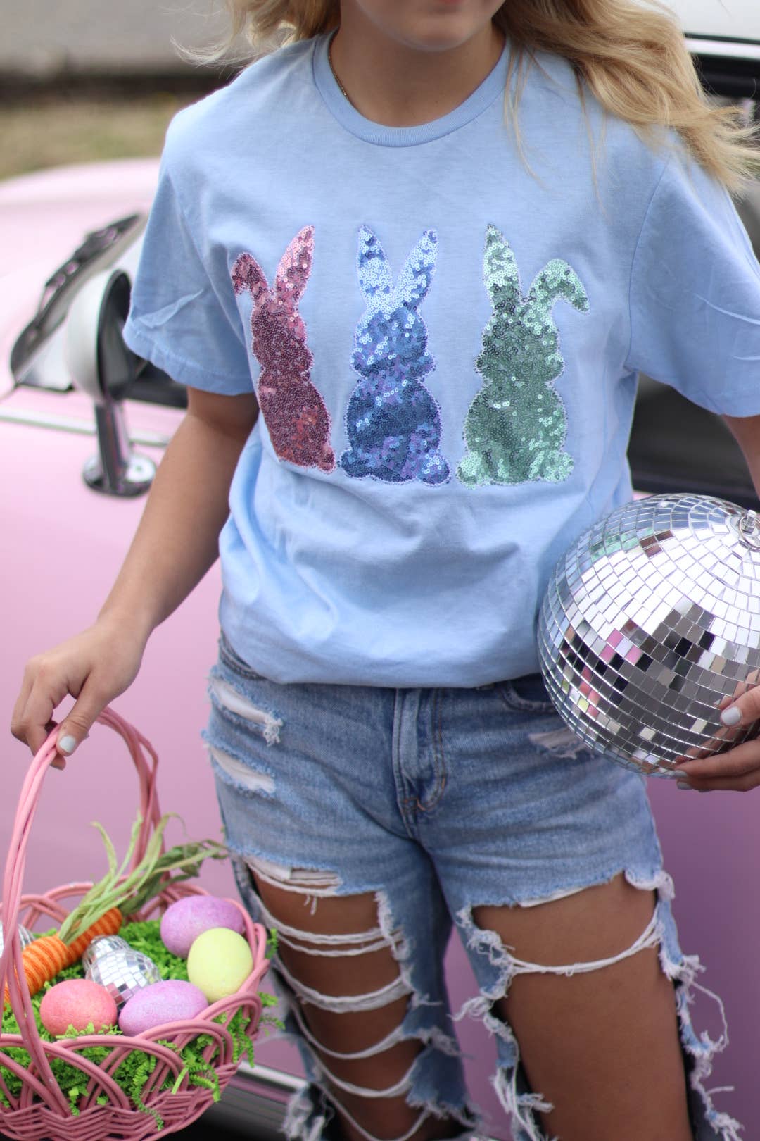 Easter Bunny Trio Tee *FINAL SALE*