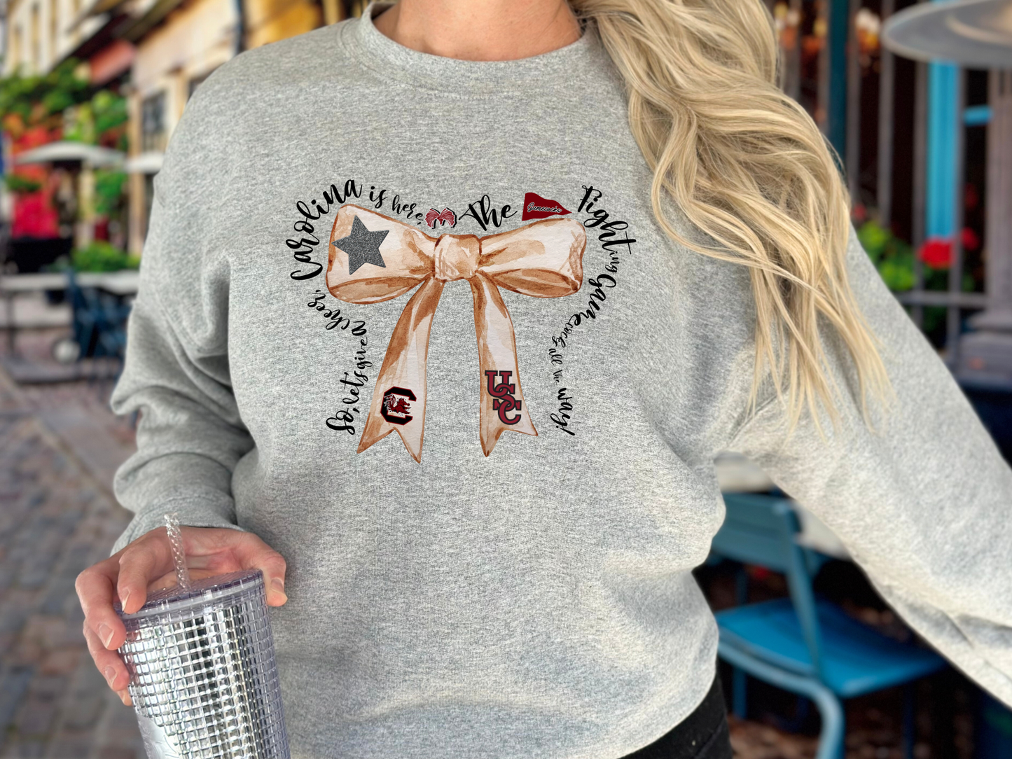South Carolina Gamecocks Coquette Sweatshirt