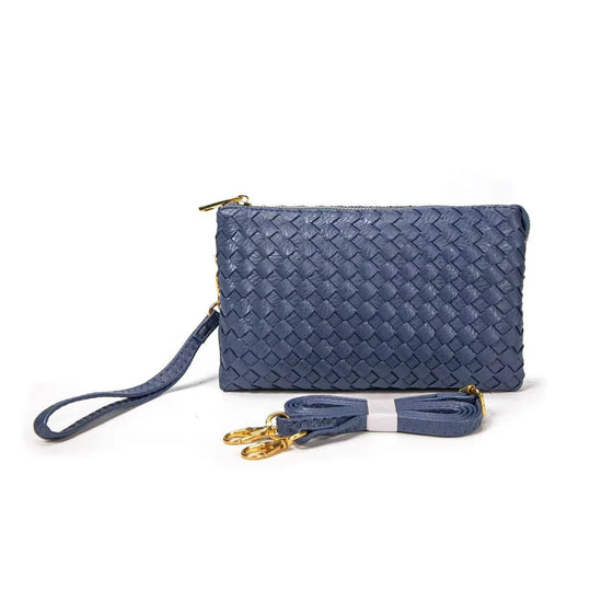 Kathy Woven 3 Compartment Handbag