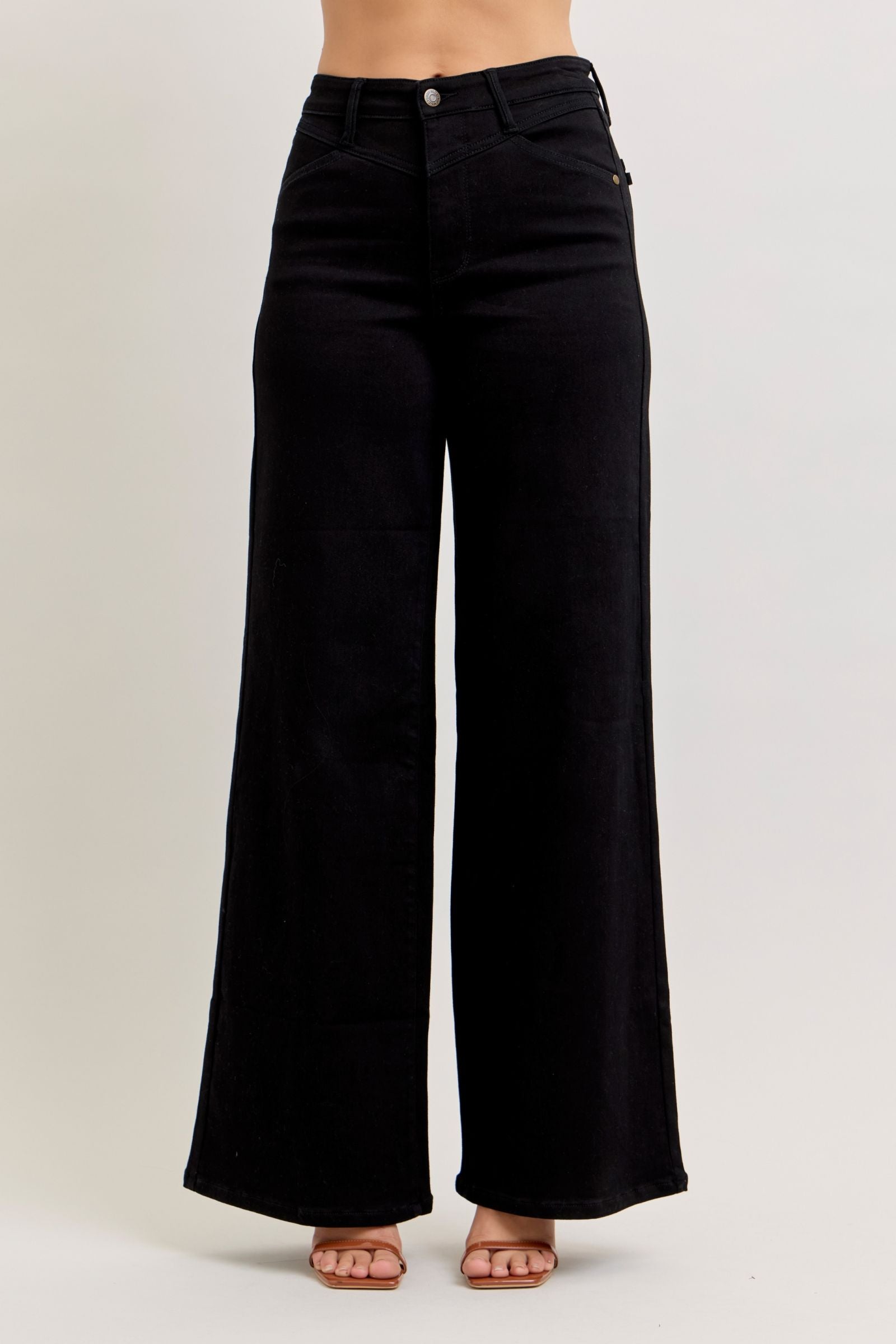Judy Blue HW Retro Wide W/Front Yoke