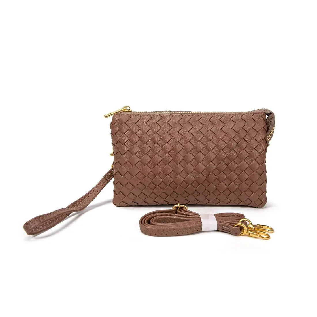 Kathy Woven 3 Compartment Handbag