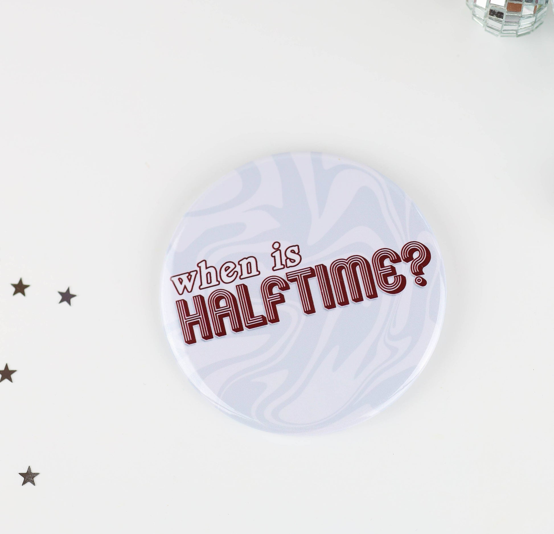 Maroon Game Day  Buttons | Game Day Pins