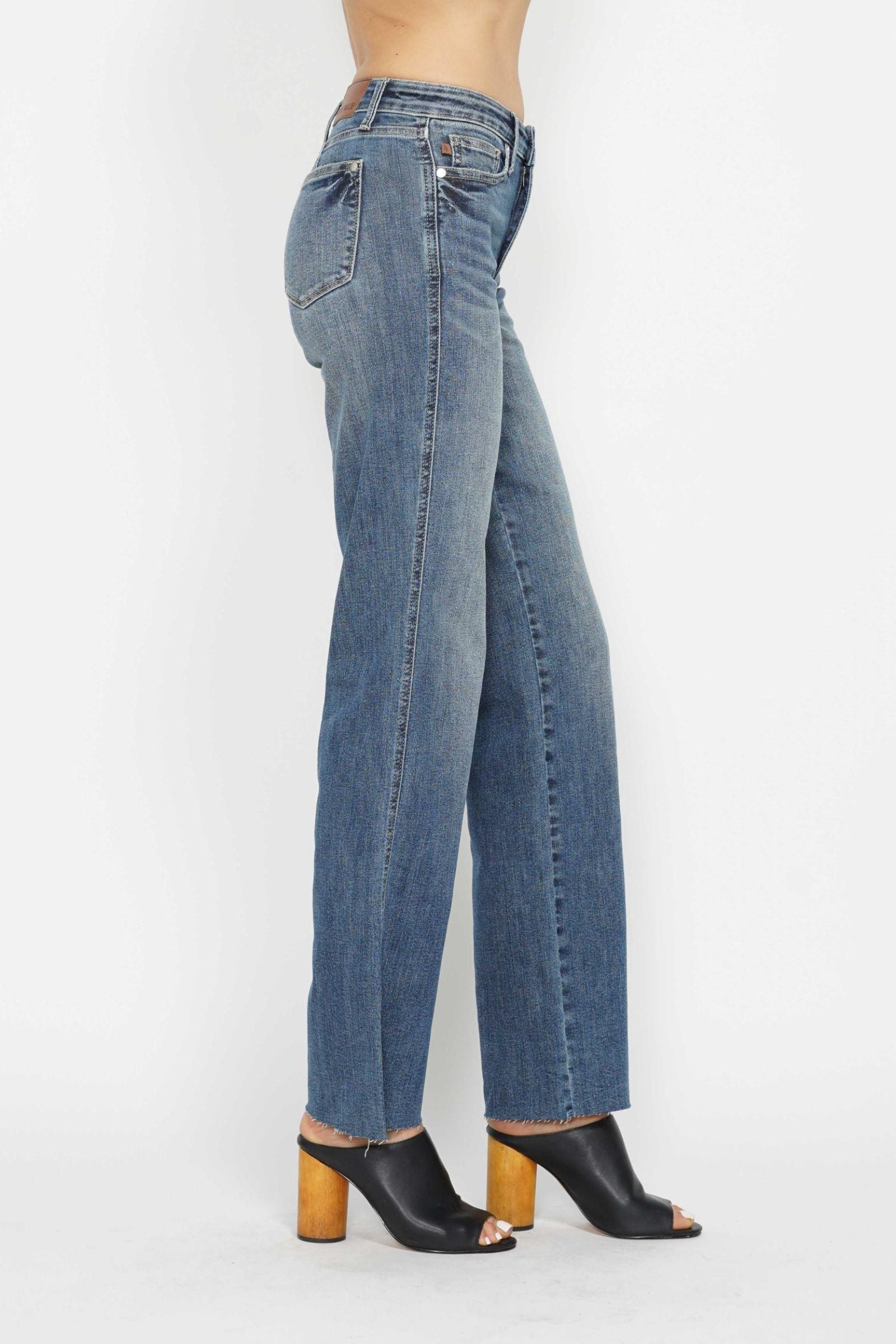 Judy Blue MR Tummy Control Vintage Straight** FINAL SALE **