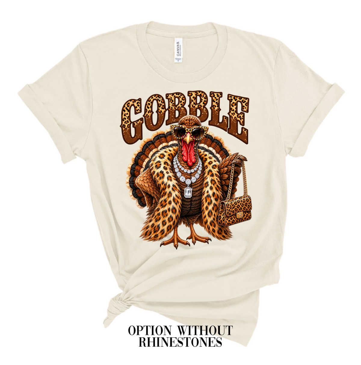 Turkey Glam Rhinestone Tee