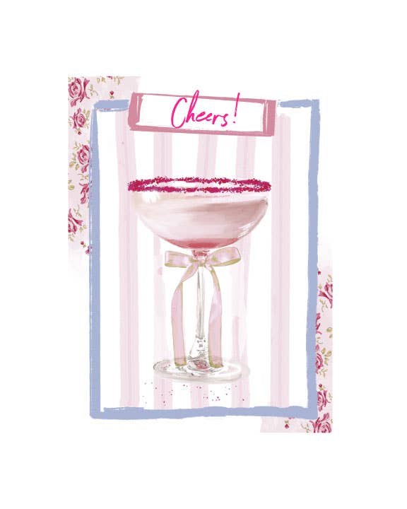 Cheers Cosmo - Note Card 