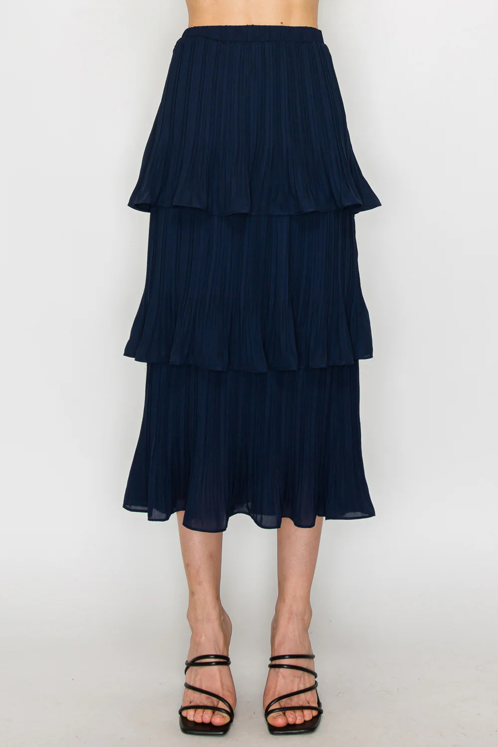 Jesiah Ruffle Top With Matching Ruffle Skirt