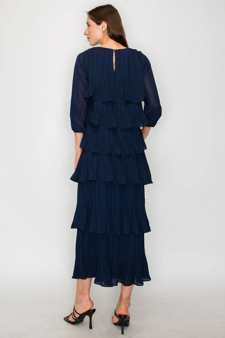 Jesiah Ruffle Top With Matching Ruffle Skirt