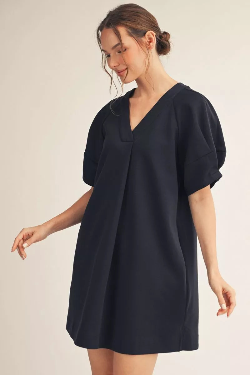 Easy Living V-Neck Dress