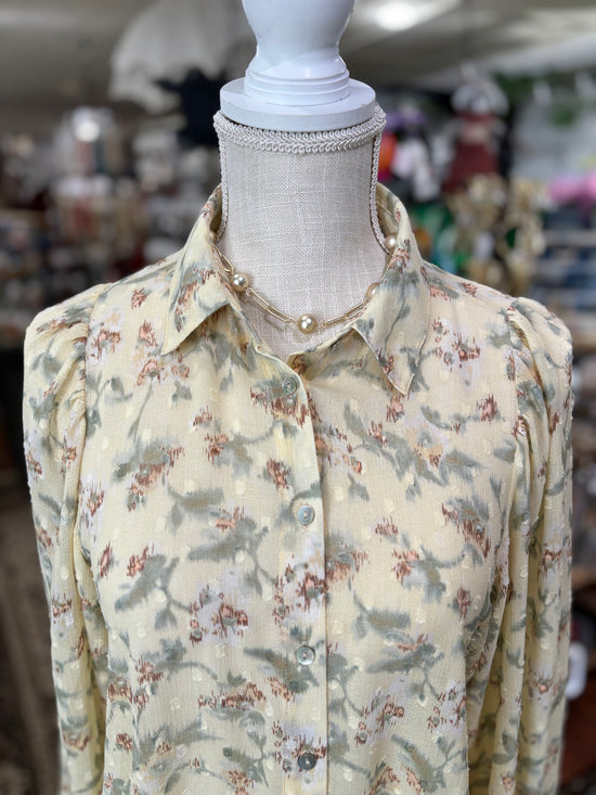 Perfectly Yellow Top *FINAL SALE*