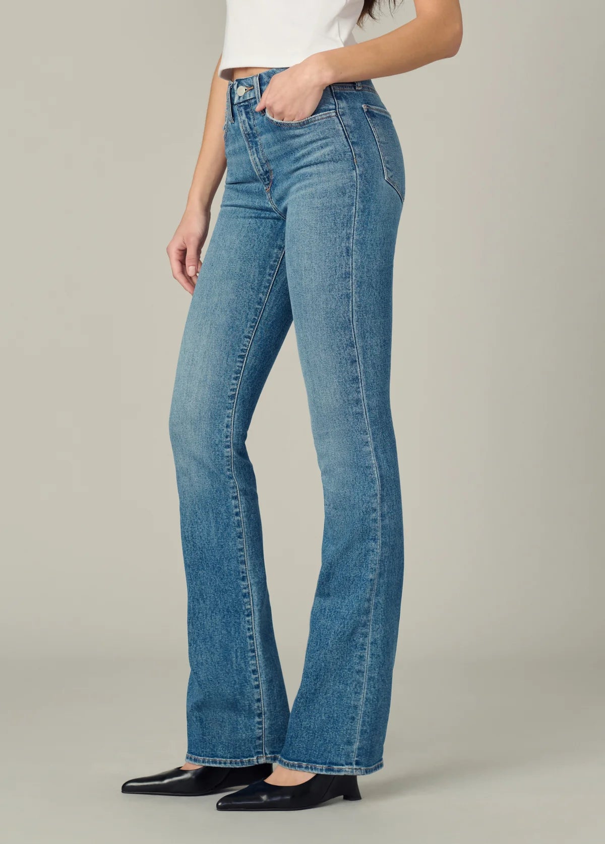The Hi (Rise) Honey Bootcut Jean