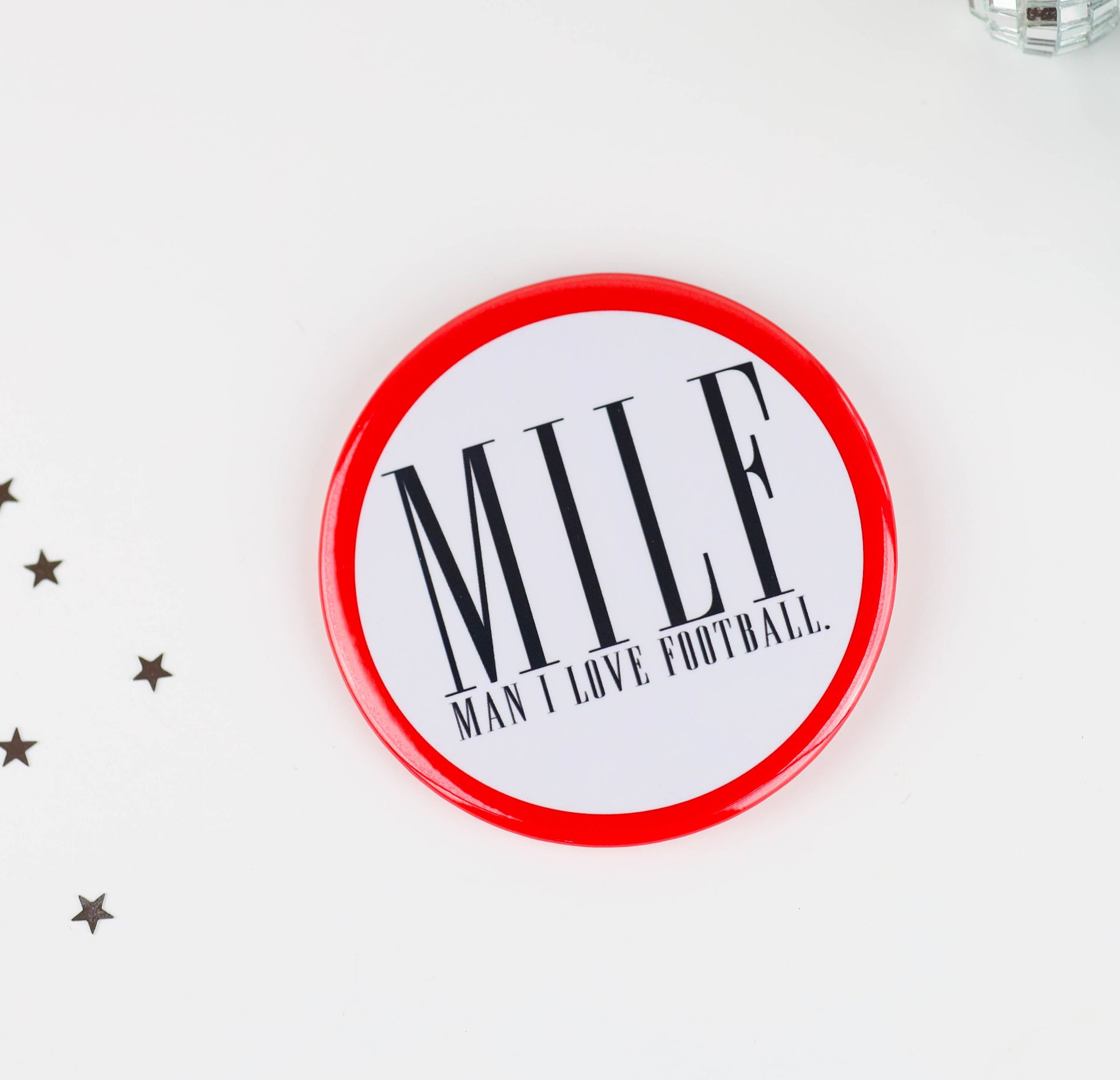 Red Game Day  Buttons | Game Day Pins
