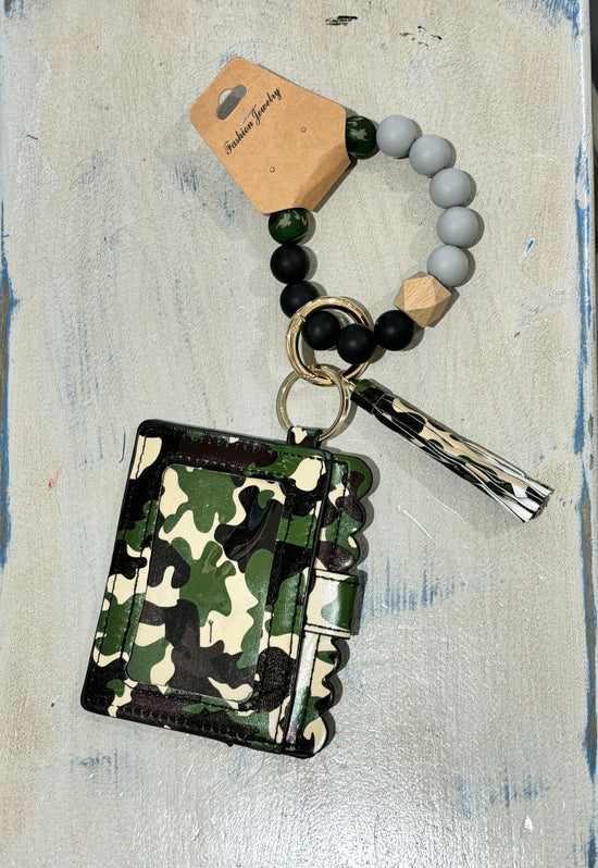 Silicone Keychain & Card Holder