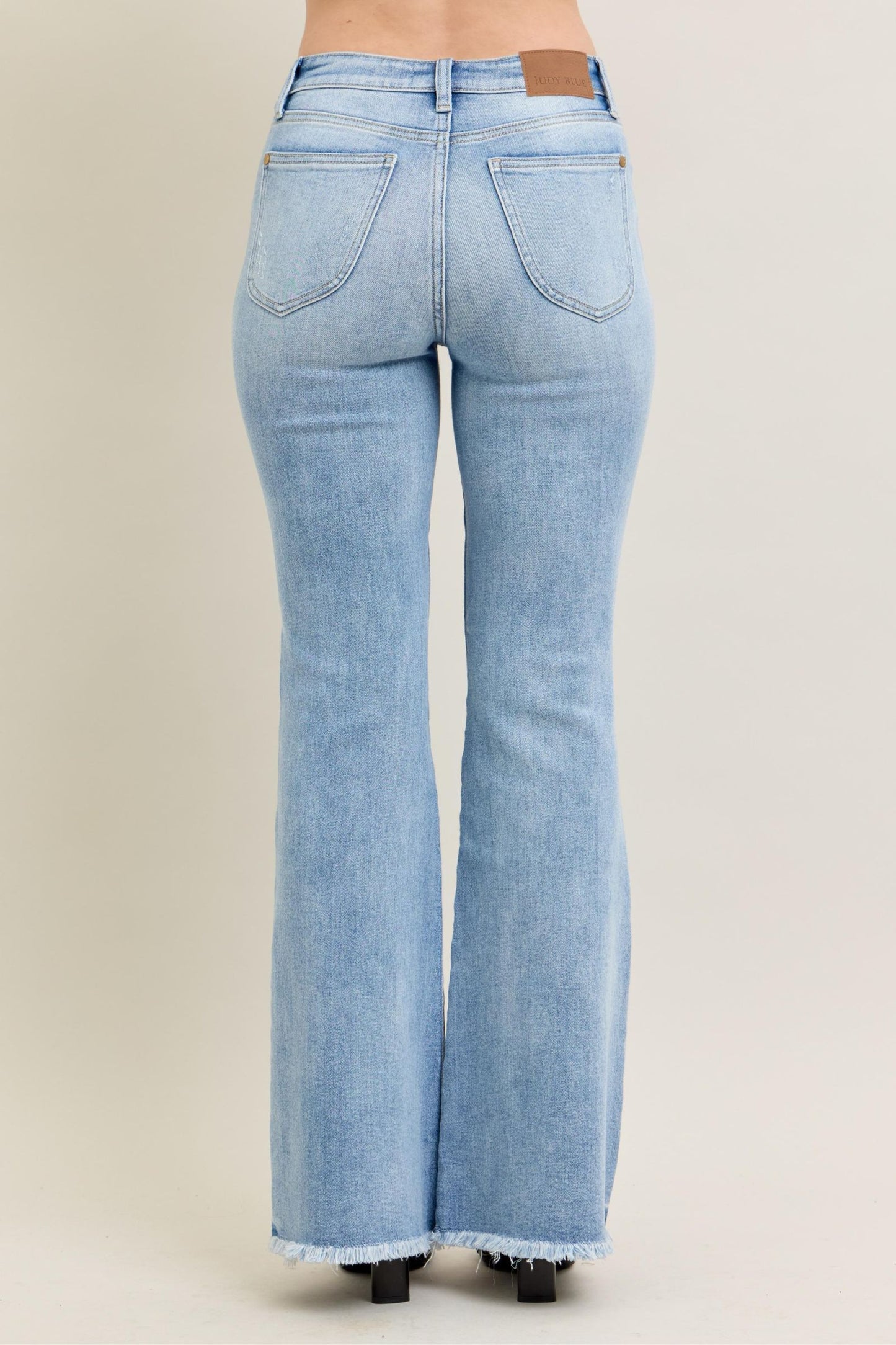 Judy Blue HW Flare W/ Shield Pockets