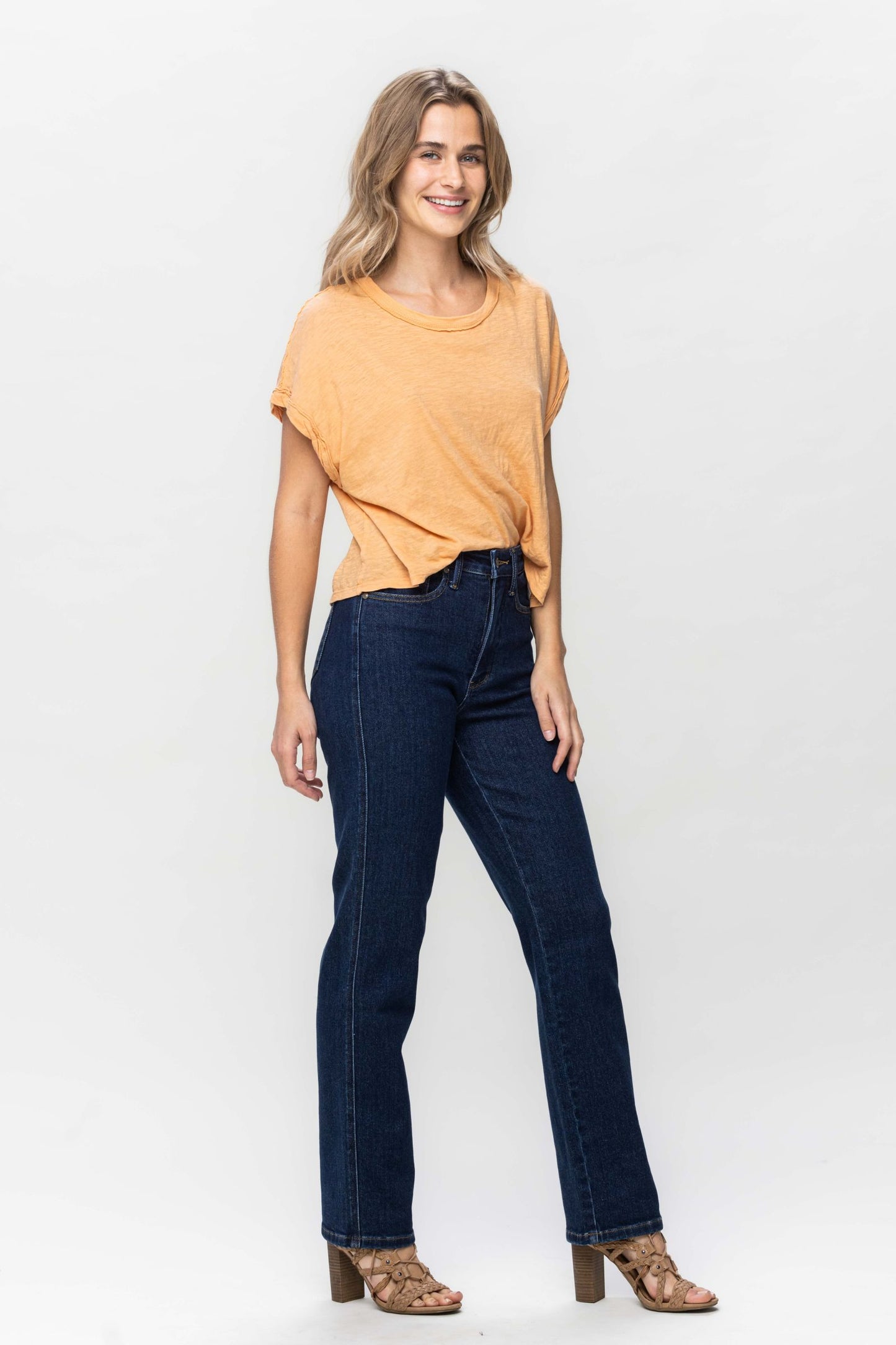 Judy Blue High Waist Tummy Control Classic Straight