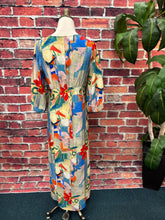 Load image into Gallery viewer, Vibrant Bloom Midi Dress
