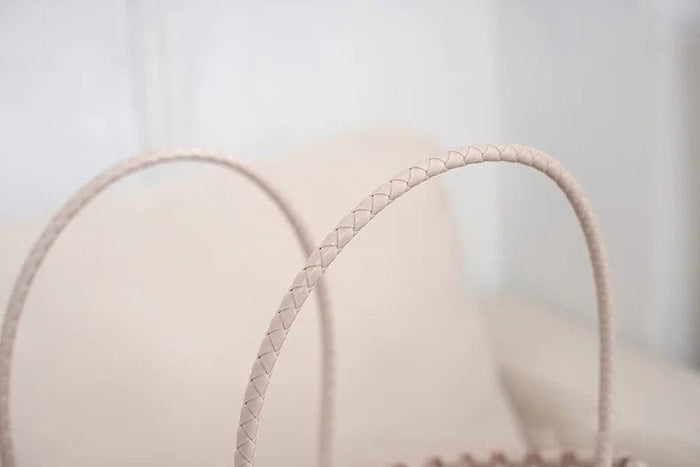 Elysa See Through Hand Woven Eco Plastic Tote Bag