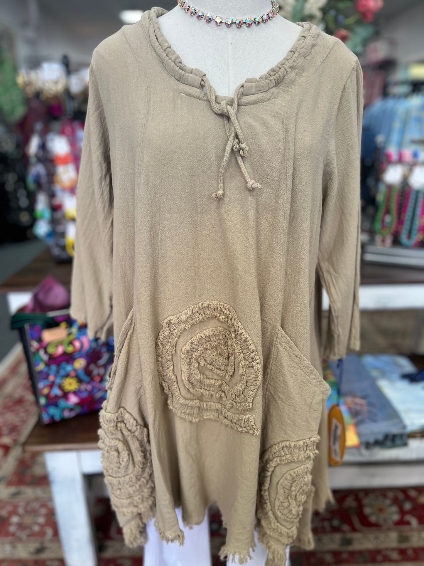 Oh My Gauze Circle Top *FINAL SALE*