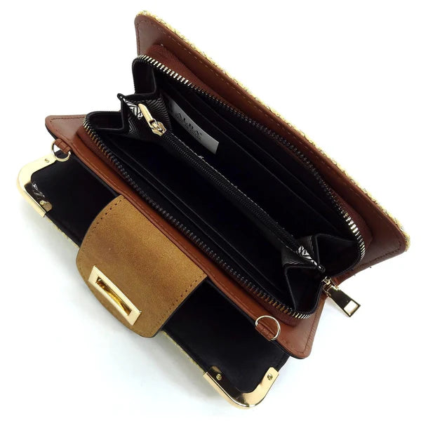 Lexi Straw Wallet Handbag
