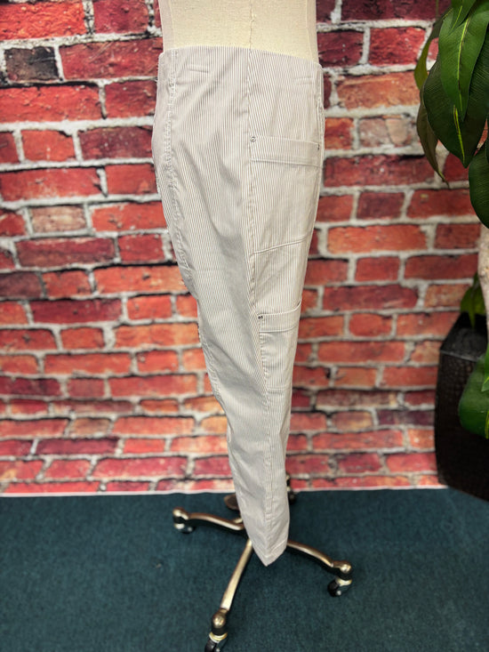 Cool Tech Stripe Seaside Capri Pant