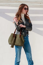 Load image into Gallery viewer, Bag In A Bag Satchel With Tassel ￼
