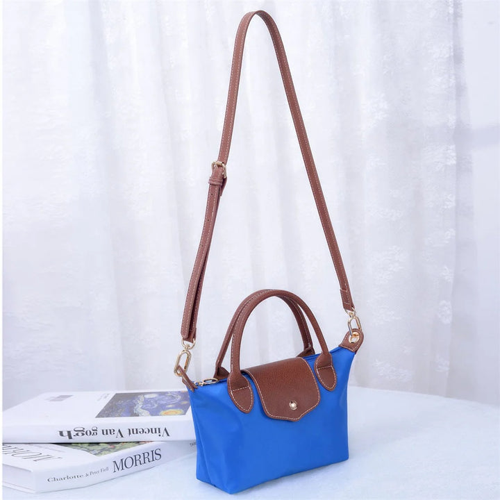 Britney Nylon Double Handle Mini Crossbody Bag