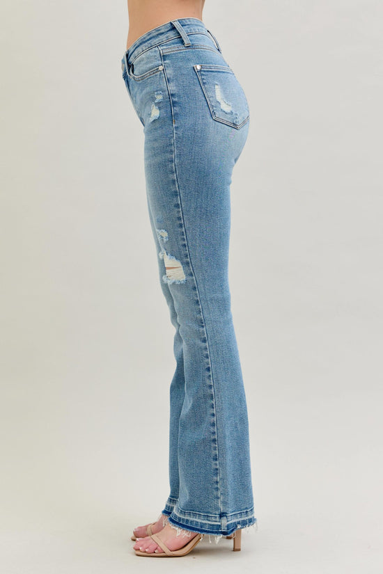 Judy Blue MR Destroy & Released Hem Bootcut