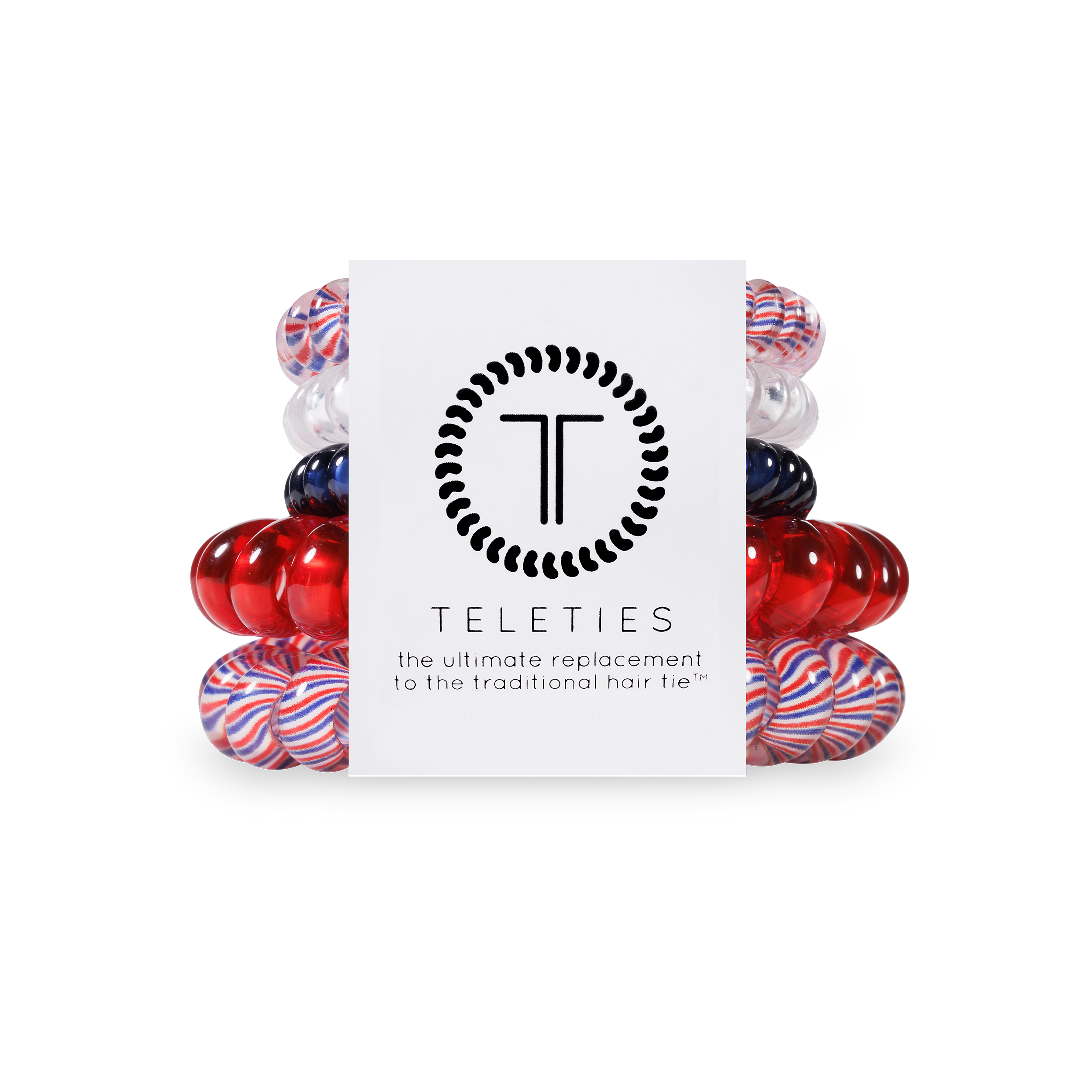 Spiral Hair Coils | Mixed Pack | Star Spangled Hair Ties