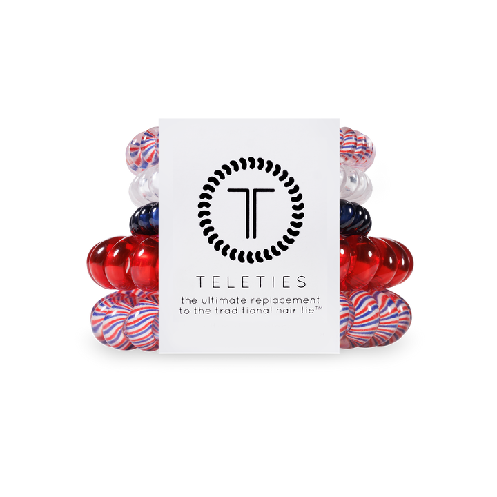 Spiral Hair Coils | Mixed Pack | Star Spangled Hair Ties