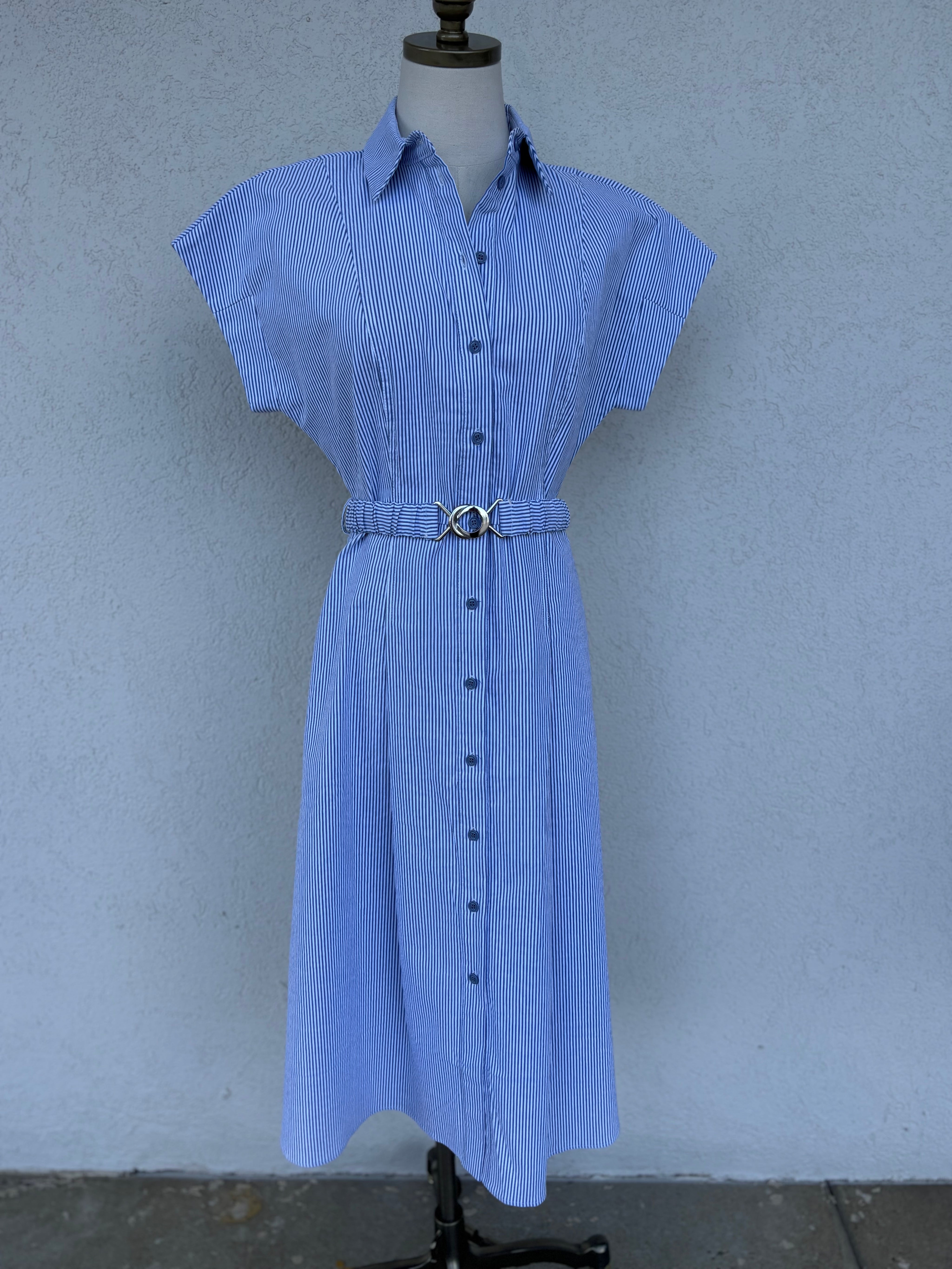 Polished Midi Dress