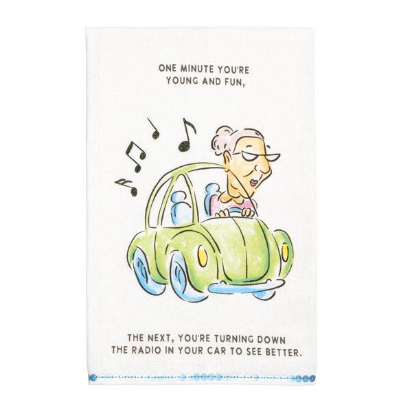 Glitter Birthday Towels