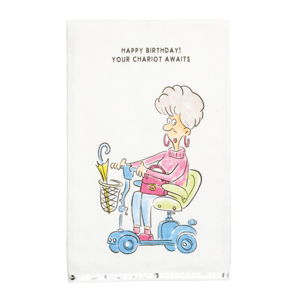 Glitter Birthday Towels