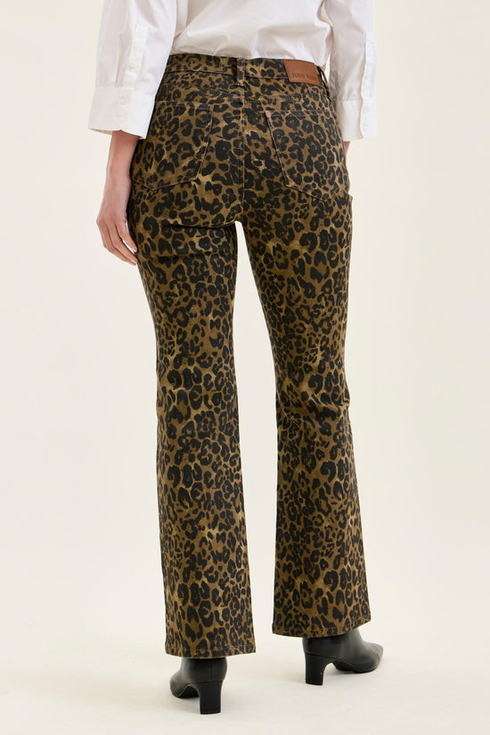 Judy Blue HW Bootcut Leopard Print