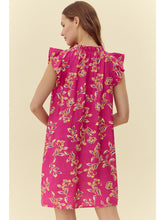 Load image into Gallery viewer, Flower Chiffon Dress
