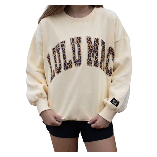 Lulu Mac Long Sleeve Crew Neck Sweatshirt