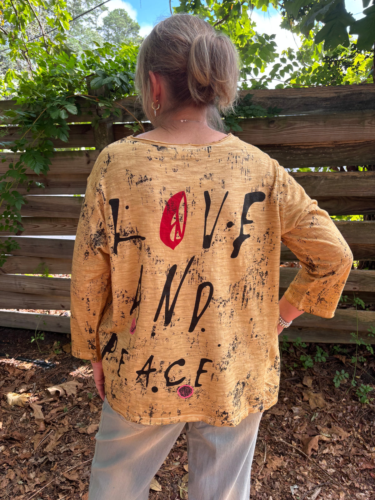Love and Peace Top