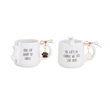 Load image into Gallery viewer, CAT 🐈 IN CHARGE FIGURE MUG
