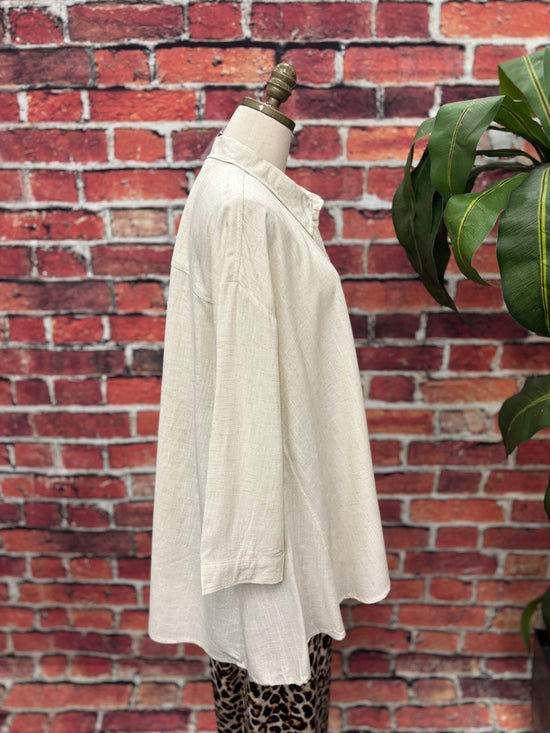 Natural Breeze Linen Blend Tunic