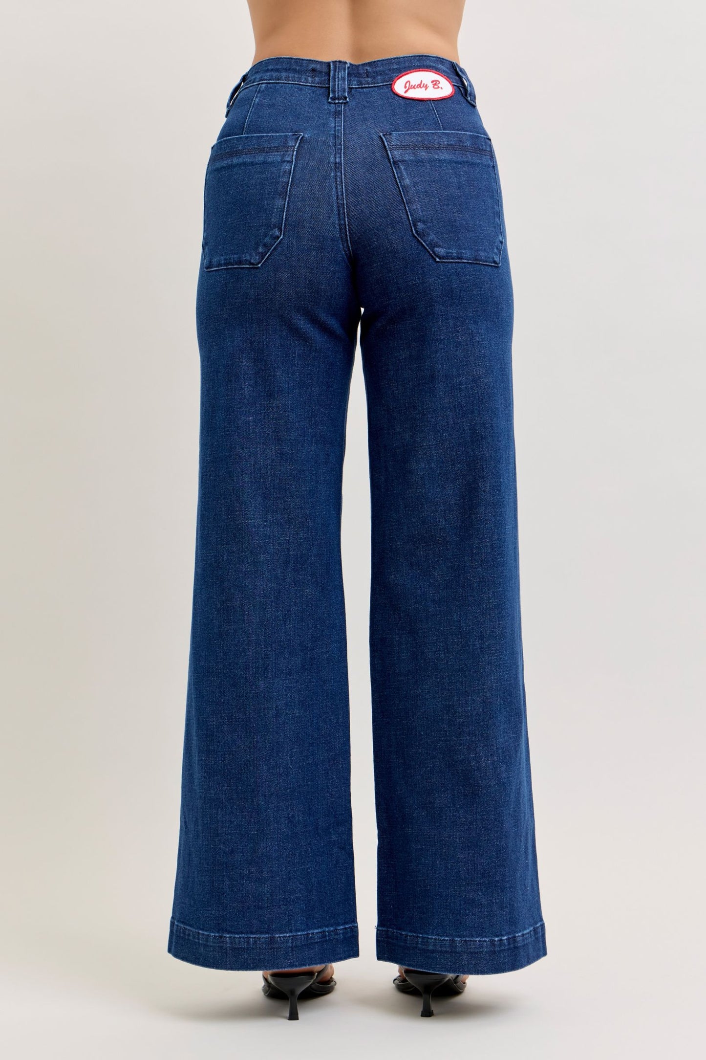 HW Retro Wide W/ Patch Pkts & Twisted Seams
