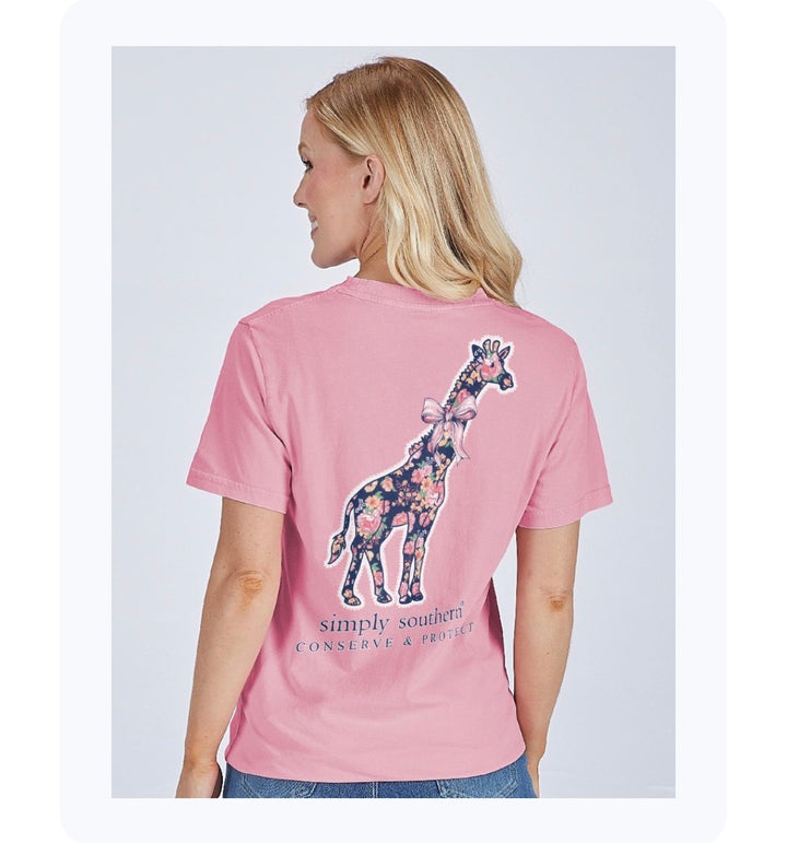 Giraffe Tracking Tee