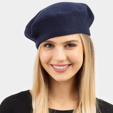 Load image into Gallery viewer, Stretchy Beret Hat
