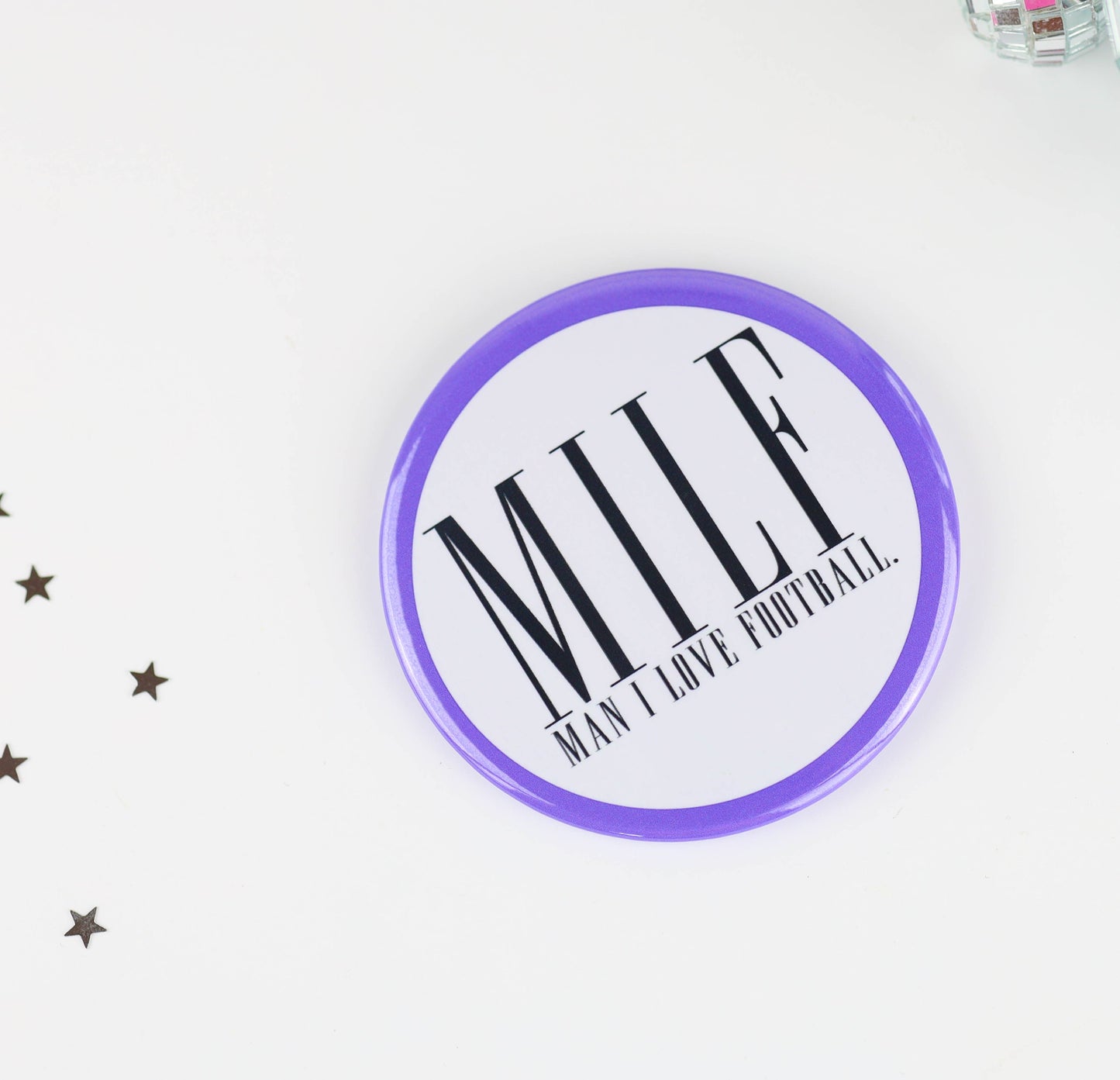 Purple Game Day  Buttons | Game Day Pins