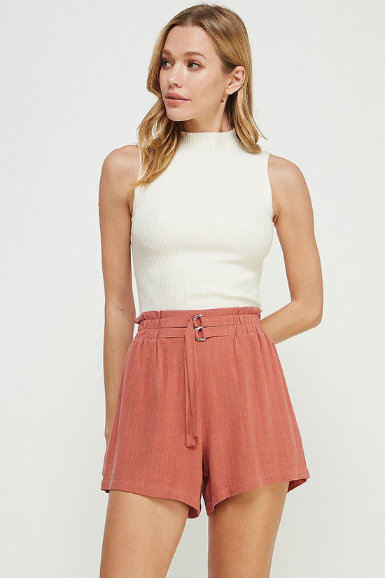 Flirty Phase Mock Sleeveless Top